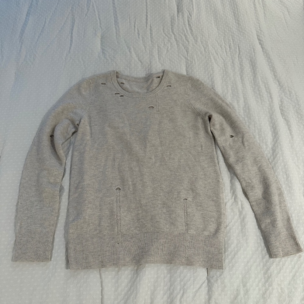 Distressed Style Sweater